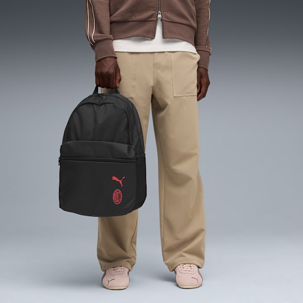 Sac à dos AC Milan Essentials (22 L), PUMA Black-For All Time Red, extralarge
